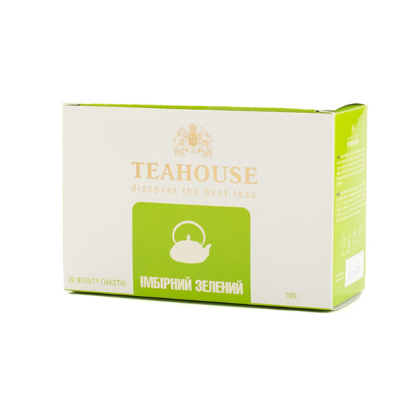 Чай Имбирный зеленый пакетированный (для чайника)