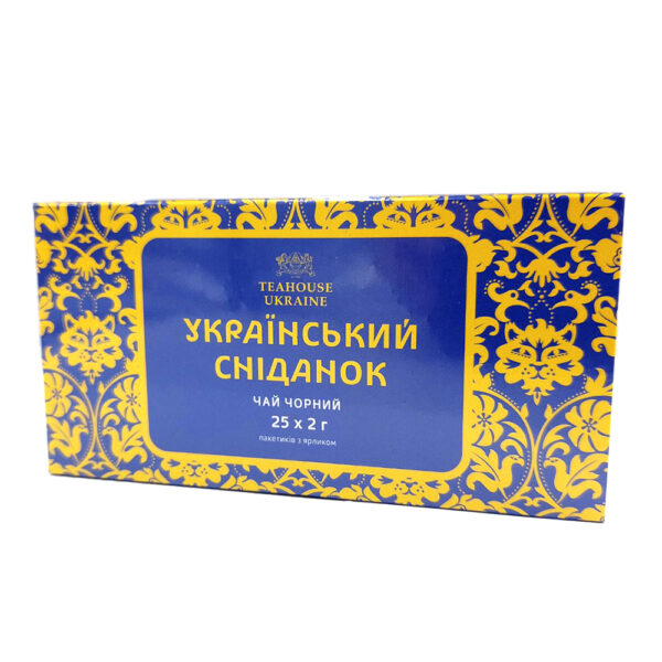 Чай чорний «Український сніданок» 25шт / 2г