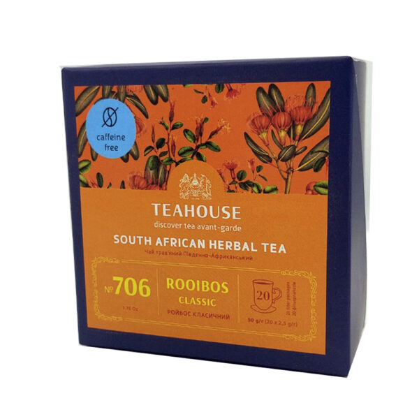 Чай Ройбос классический №706 пакетированный (20фп*2,5г)