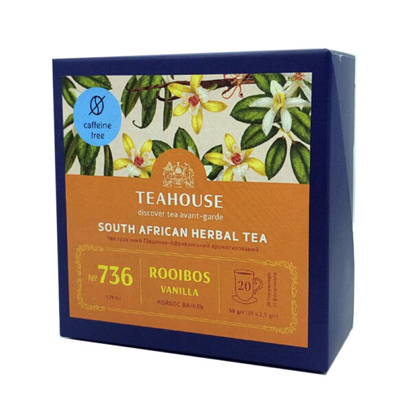 Чай Ройбос Ваниль №736 пакетированный (20фп*2,5г)