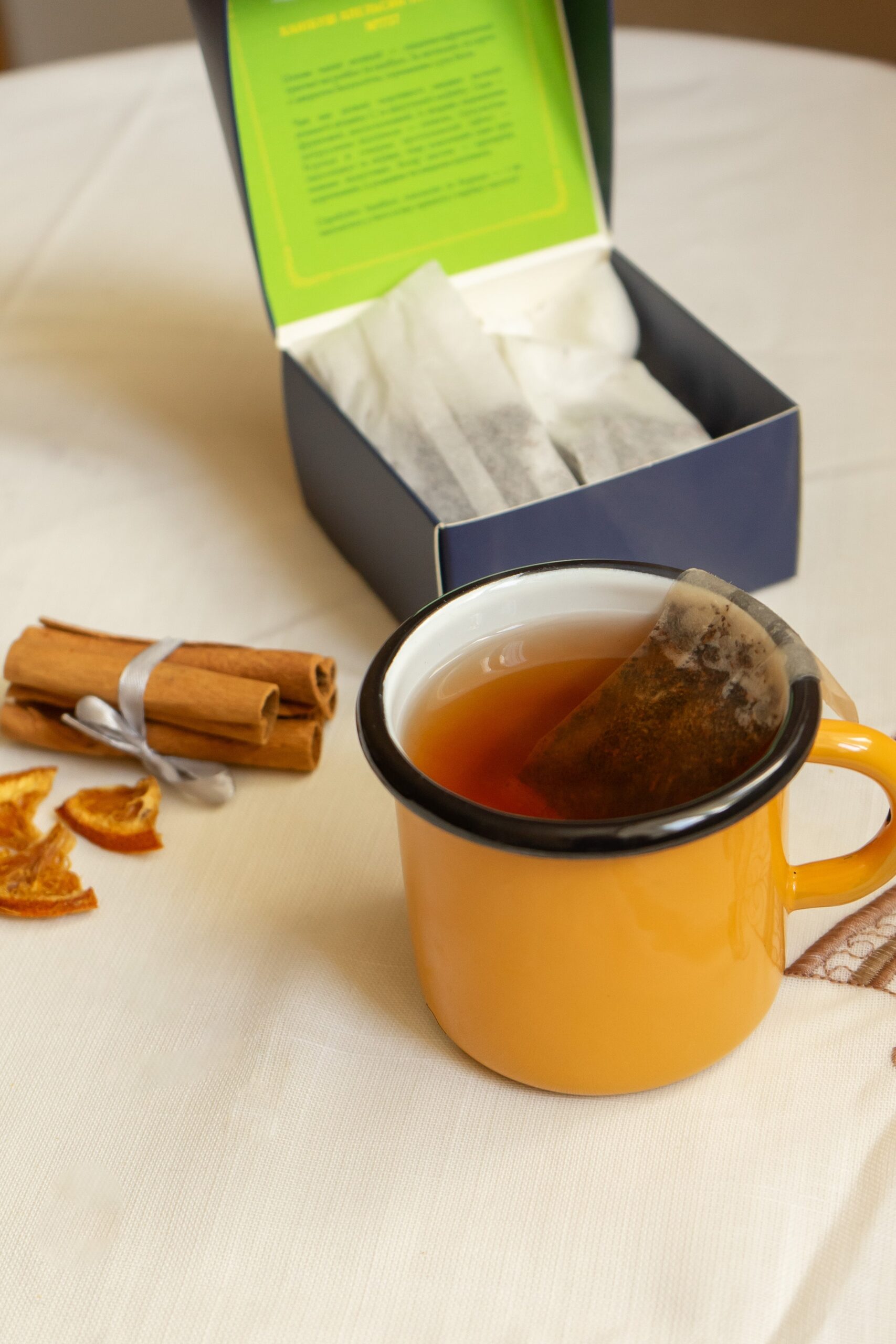 Чай Ханибуш Апельсин и корица №737 пакетированный (20фп*2,5г)