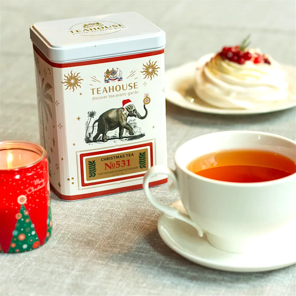 Чай Christmas Tea №531 у металевій банці, 250г