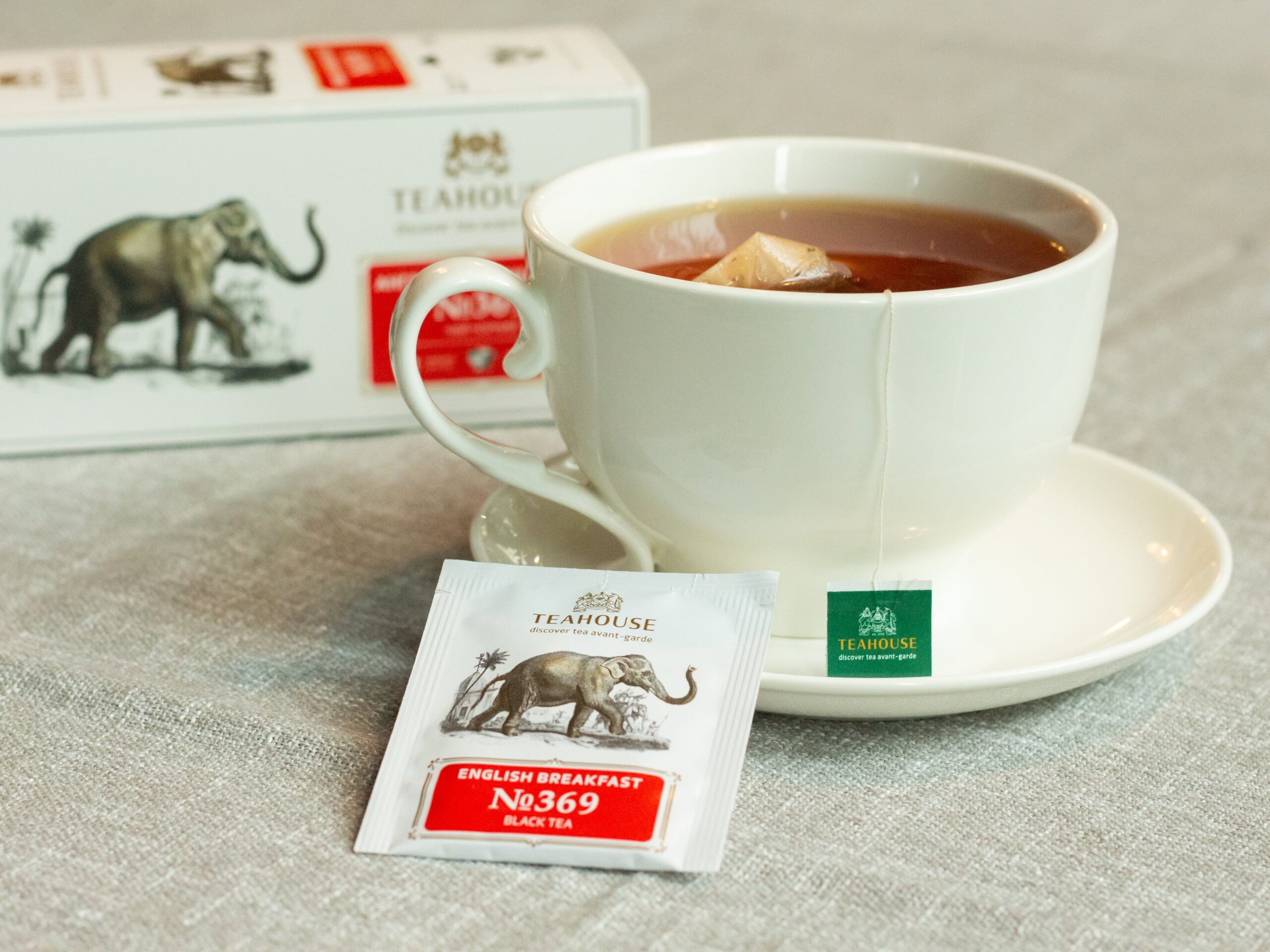 Чай в саше Английский завтрак Слон 2г*22шт