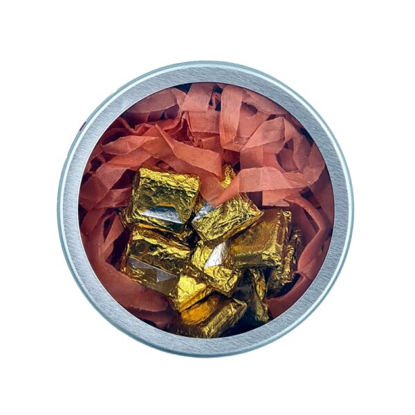 Чай смола пуэра Ча Гао Шу №849 золото (10шт) в алюминиевой банке