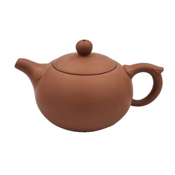 Чайник глиняный коричневый