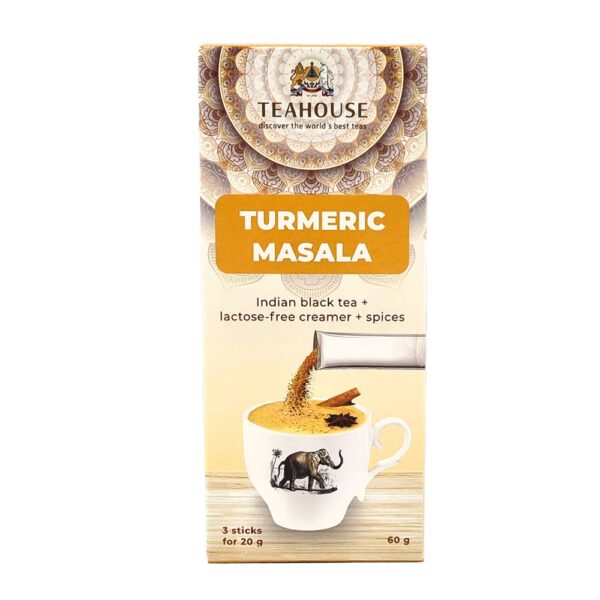 Чай индийский со сливками и специями Turmeric Masala №572, 3 стика*20 г