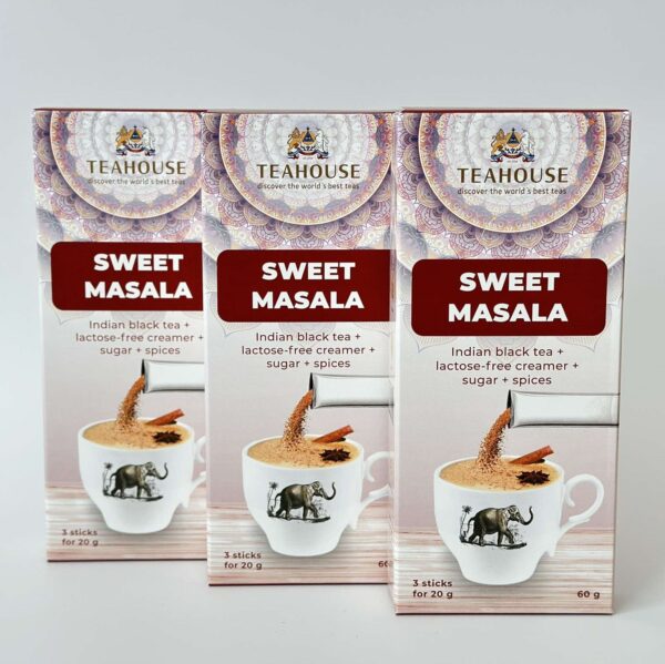 Чай індійський з вершками і спеціями Sweet Masala, 3 стіки*20 г №573