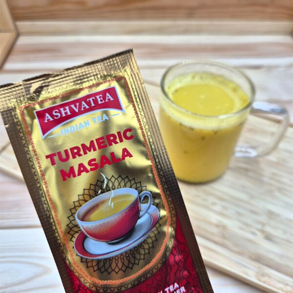 Чай индийский со сливками и специями Turmeric Masala №572, 1 стик*20 г — изображение 4