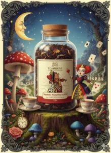 Чай Червона королева у скляній банці, 170г