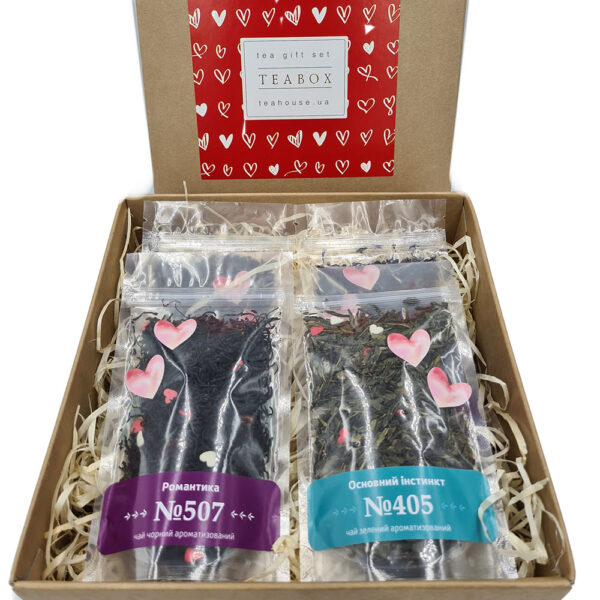 Подарунковий набір чаю "Тeabox with love" - Зображення 1