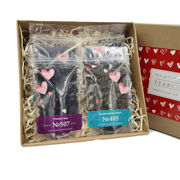 Подарунковий набір чаю "Тeabox with love" - Зображення 4