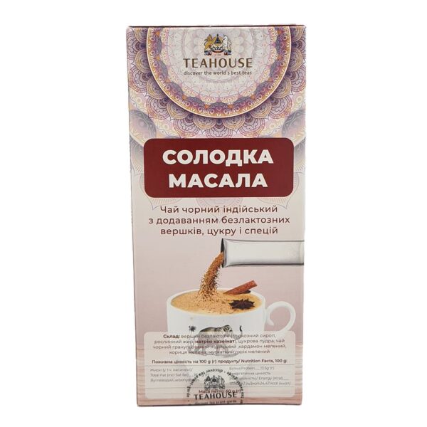 Чай индийский со сливками и специями Sweet Masala №573, 3 стика*20 г — изображение 3