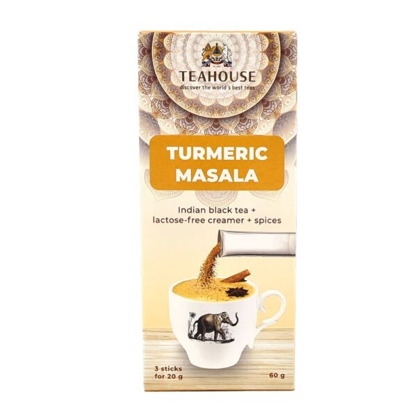 Чай індійський з вершками і спеціями Turmeric Masala №572, 3 стіки*20 г - Зображення 1