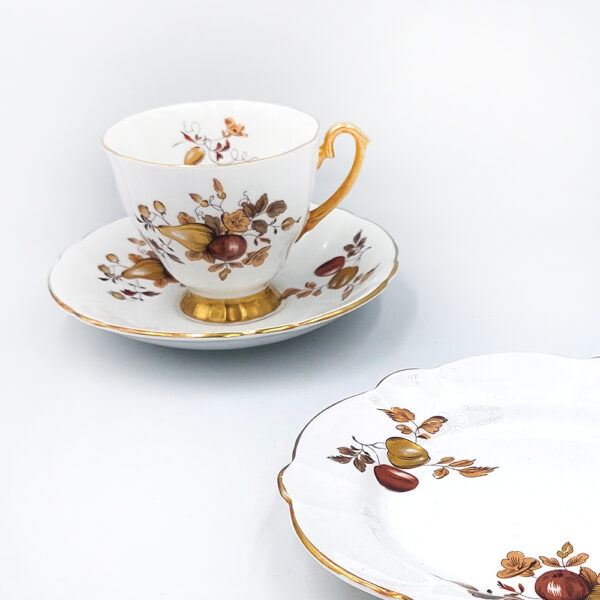 Чайная тройка Royal Worcester королевский фарфор 47220-41 — изображение 4