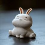 Ситечко с подставкой узор хамелеон