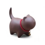 Фигурка кот в красном ошейнике