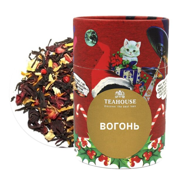 Чай Тубус Колаж Вогонь, 100г - Зображення 1