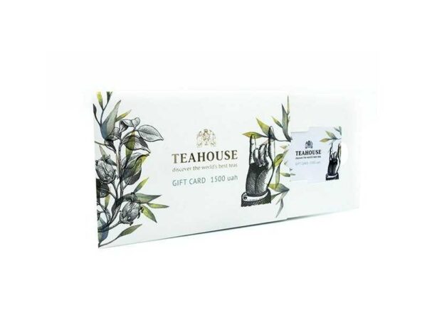 Подарунковий сертифікат TEAHOUSE  на 1500грн. - Зображення 1