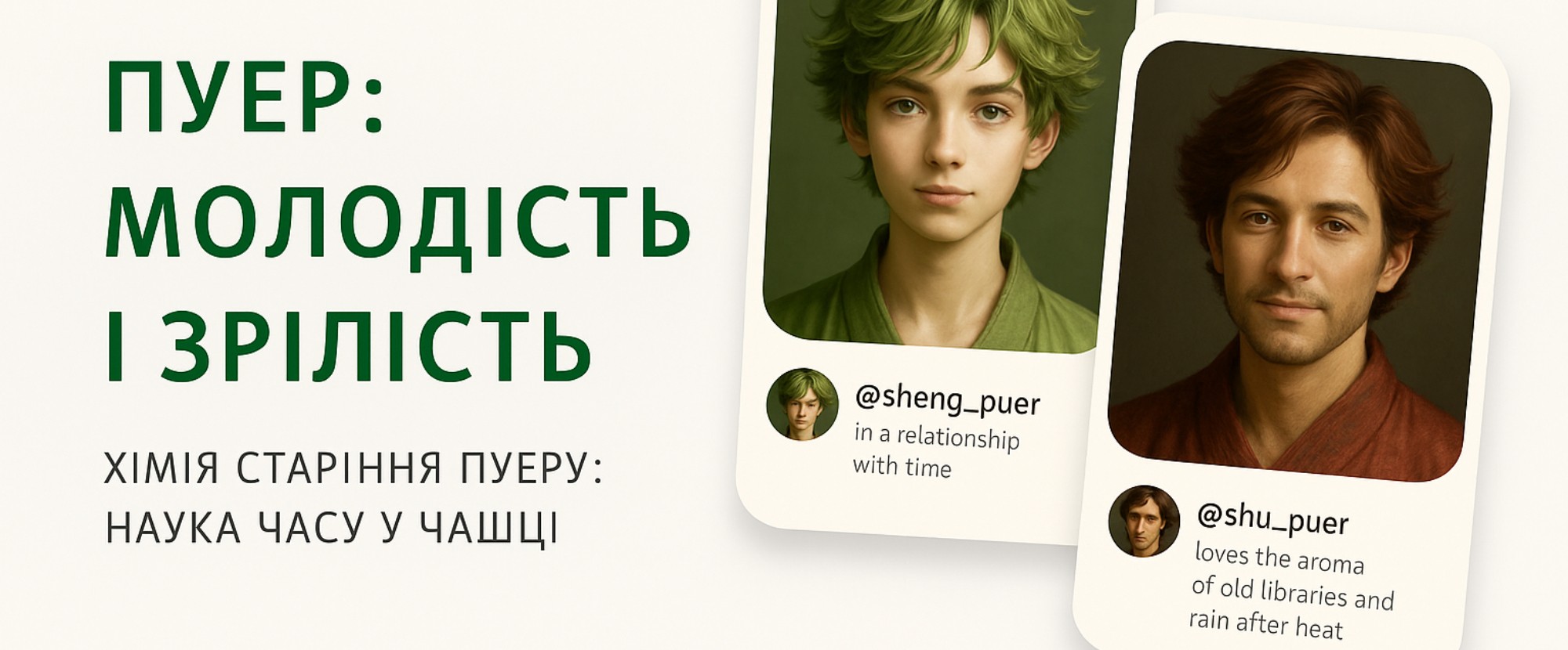 Хімія старіння пуеру: як змінюється склад чаю з роками