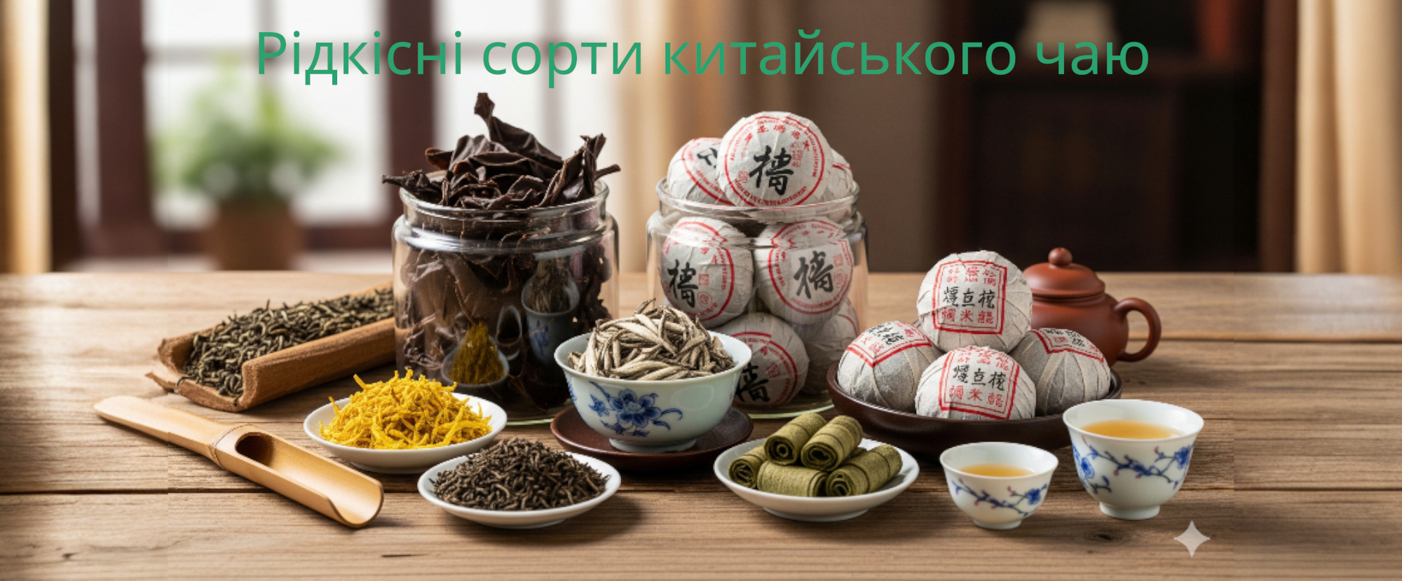 Рідкісні сорти китайського чаю