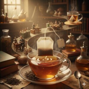 Історія винайдення пакетованого чаю