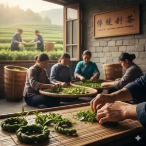 Роль ручної праці в китайському чаї: збирання, сортування, формування