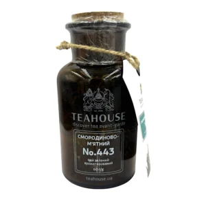 Чай Смородиново-м'ятний №443 (в скляній банці, 60г)