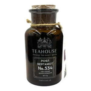 Чай Роял бергамот №534 (в скляній банці, 60г)