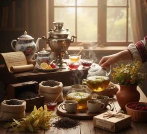 Історія Чаю в Україні: Від Елітної Розкоші до Народного Ритуалу Історія Чаю в Україні: Від Елітної Розкоші до Народного Ритуалу