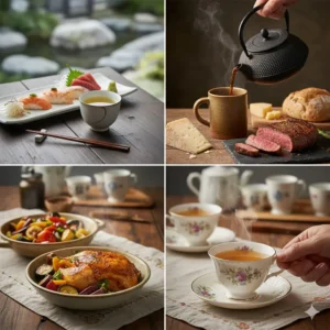 Чайний Сомельє: Мистецтво Гастрономічних Дуетів — Як поєднувати чай з несолодкими стравами та закусками Чайний Сомельє: Мистецтво Гастрономічних Дуетів — Як поєднувати чай з несолодкими стравами та закусками