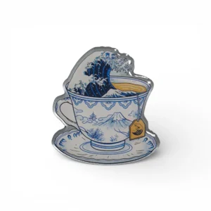 Пін-значок Чайна хвиля