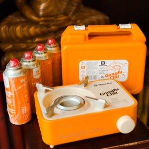Плитка газова Camping Stove Mokkiata Orange TEAHOUSE