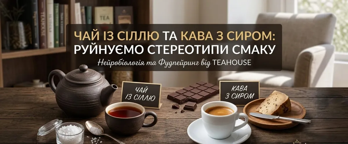 Чай із сіллю та кава з сиром: дивні поєднання, які насправді є наукою