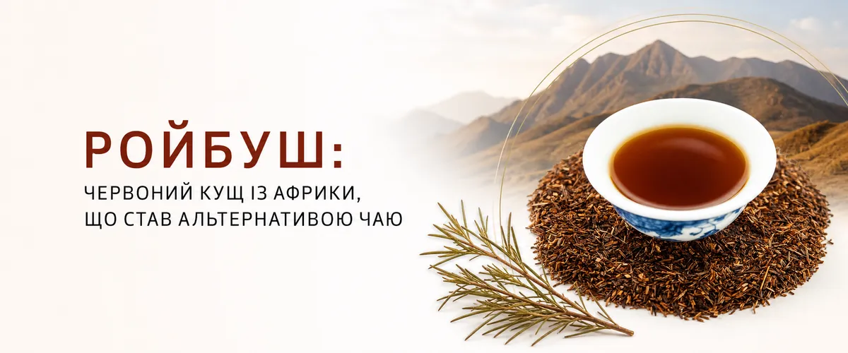 Ройбуш: червоний кущ із Африки, що став альтернативою чаю