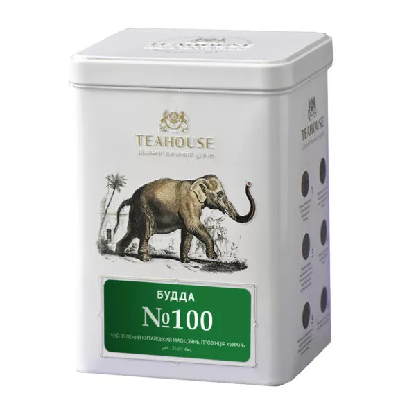 Чай Будда №100 в металлической банке, 250 гр